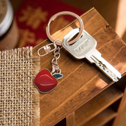 10X Rose Gold Swivel Lobster Clasp Trigger Clip Key Ring Keychain Split Ring DIY - Aimall