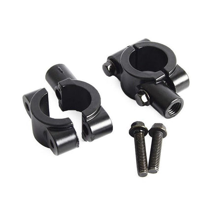 8mm Universal Motorcycle Handle Bar Mirror Mount Holder Clamp Adaptor 7/8“ - Aimall