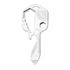 24 in 1 Multi-tool Key Shaped Pocket Keychain Bottle Opener Wrench Tools - Aimall