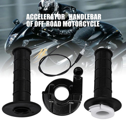 Twist Throttle Housing Hand Grip+120CM Cable 110cc 250cc PIT PRO Quad Dirt Bike - Aimall