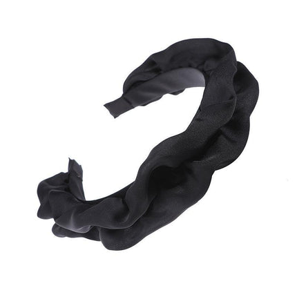 Casual Women Soft Hairband Wide Side Headband Hair Hoop Fashion Accessories - Aimall
