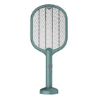 2 In 1 Electric USB Rechargable Racket Fly Swatter Mosquito Insect Killer Zapper - Aimall