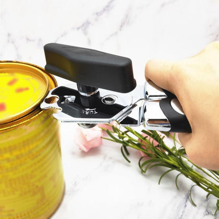 3-in-1Can amp Bottle Opener Classic Stainless Steel Manual Heavy Duty Can Opener - Aimall