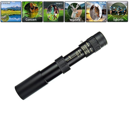 4K 10-300X40mm Super Telephoto Zoom Monocular Telescope Without mini Tripod - Aimall