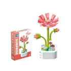Block Bouquet Plant Building Block Plant Potted Bricks Bouquet 3D Model Toy - Aimall