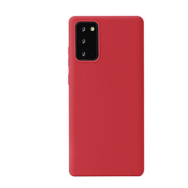 Red Shockproof Cover Slim Case for Samsung S21 S10 S20 Plus Ultra FE Note20 - Aimall