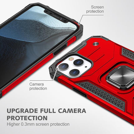 Red Case For iPhone 13 12 11 Pro Max XR X XS 7 8 PLUS Shockproof Rugged Cover - Aimall