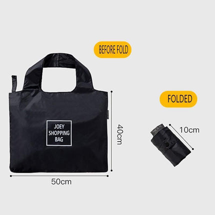Foldable Shopping Bag Travel One-shoulder Bag Portable Storage Bag Waterproof - Aimall