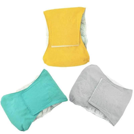 M Male Dog Puppy Nappy Diaper Belly Wrap Band Sanitary Pants Underpants - Aimall