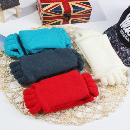 ONLY HAPPY FEET BRINGS YOU THIS TYPE OF FOOT RELIEF Toe Separator Alignment Sock - Aimall