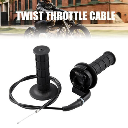 Twist Throttle Housing Hand Grip+120CM Cable 110cc 250cc PIT PRO Quad Dirt Bike - Aimall