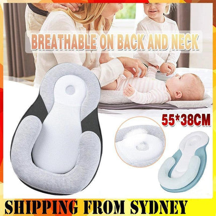Portable Baby Crib Nursery Travel Folding Newborn Bed Bag Infant Toddler Cradle - Aimall