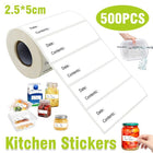 500PCS Kitchen Stickers Refrigerator Freezer Food Storage Date Content Labels - Aimall