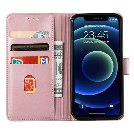 Rose Gold Wallet Leather Flip Case Cover For iPhone 7 8 6 6S Plus X 11 12 13 Pro XS Max XR - Aimall