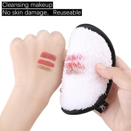 1/3X Reusable Makeup Remover Pads Microfiber Face Cleaner Puff Facial Cleansing - Aimall