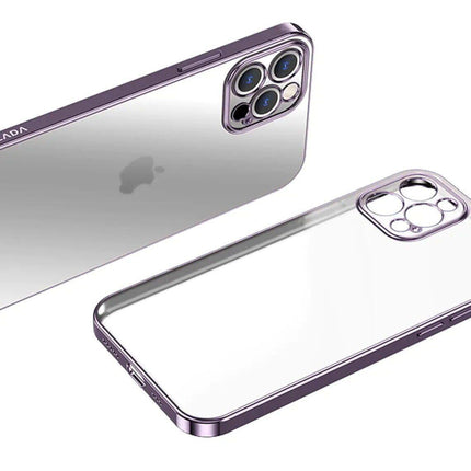 Purple For iPhone 13 12 11 Pro Max Case Thin Matte Ultra Slim Shockproof Clear Cover - Aimall