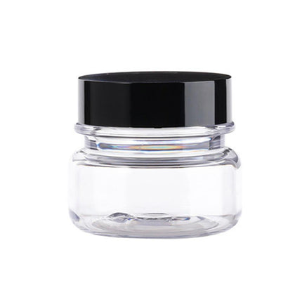 10pcs PET Plastic Cosmetic Bottles Refillable Travel Face Cream Containers