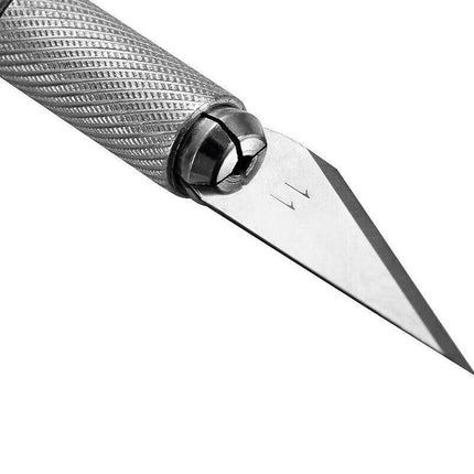 100x #11 Knife Replacement Blades ForExacto Carbon Steel Hobby Arts Craft Tool - Aimall