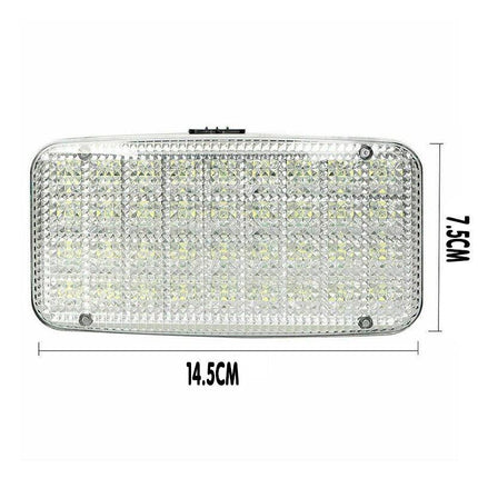 12V 36LED CARAVAN BOAT TRUCK CAR INTERIOR ROOF CEILING DOME CABIN LIGHT DURABLE - Aimall