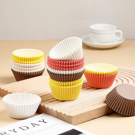 1000X Muffin Cases Liners Coloured Cake Boards Baking Patty Pan Cupcake Case - Aimall