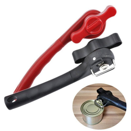 Tin Smooth Edge Professional Can Opener Manual Stainless Steel Safe Cut Lid Side - Aimall