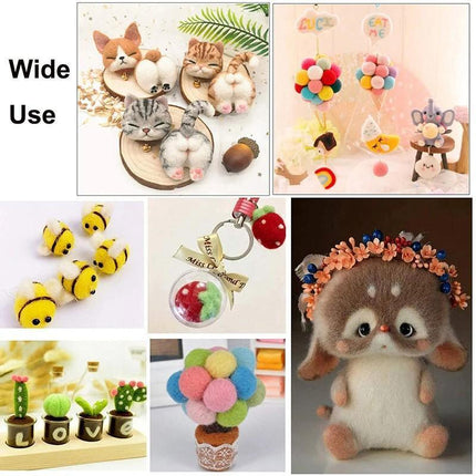 60PCS 79/80/85MM Felting Needles DIY Hand Wool PIN Felt Tools Kits Embroidery - Aimall