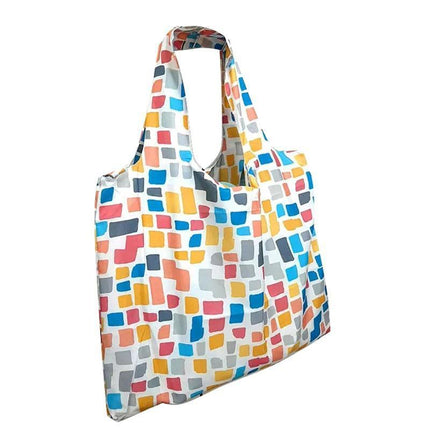 Foldable Shopping Bag Travel One-shoulder Bag Portable Storage Bag Waterproof - Aimall