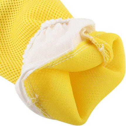 Beekeeping Gloves Goatskin with Vented Beekeeper Keeping Bee Long Sleeves - Aimall