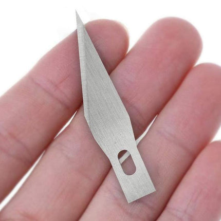 100x #11 Knife Replacement Blades ForExacto Carbon Steel Hobby Arts Craft Tool - Aimall