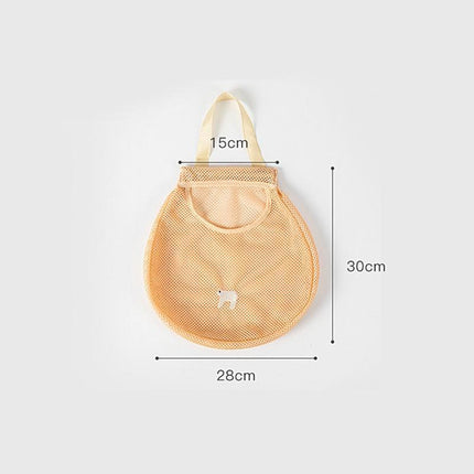 Vegetable Onion Potato Hanging Bag Kitchen Garlic Ginger Mesh Storage Bag - Aimall