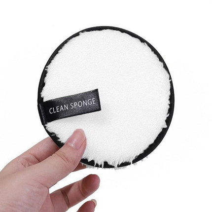 1/3X Reusable Makeup Remover Pads Microfiber Face Cleaner Puff Facial Cleansing - Aimall
