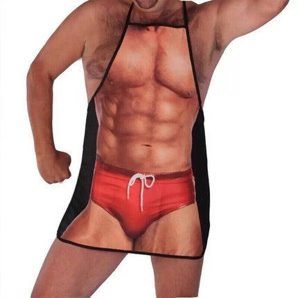 Funny Adult Men Women Novelty Aprons Party Game Cooking Kitchen BBQ Baking - Aimall