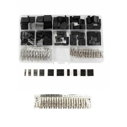 620x Male Jumper Pin Dupont Pin Crimp Wire Housing Kit Header Female Connector - Aimall