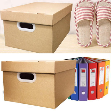 5PCS File Paper Storage Box Storage Holder Office Sundries Storage Organizer - Aimall