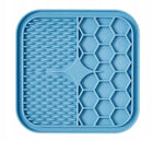 Silicone Pet Feeding Mat Slow Food Pads Dog Licking Pad Dispenser Plate 21*21*1cm - Aimall
