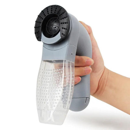 Electric Pet Dog Cat Hair Remover Cleaner Grooming Brush Comb Vacuum Trimmer - Aimall