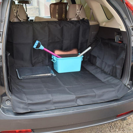 Pet Dog Car Boot Cargo Liner Cover Mat Waterproof Protector Cat SUV Ute Black - Aimall