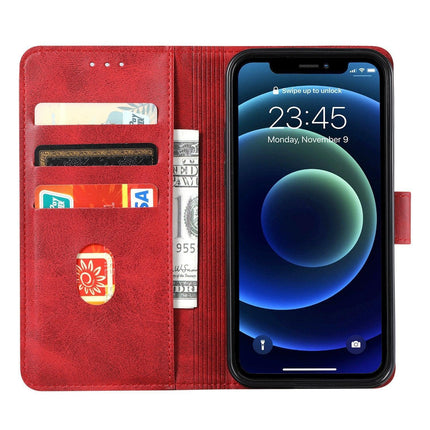 Red Wallet Leather Flip Case Cover For iPhone 7 8 6 6S Plus X 11 12 13 Pro XS Max XR - Aimall