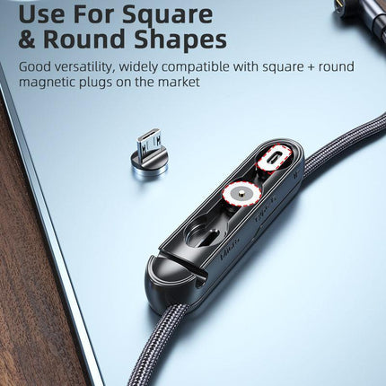 Braided Magnetic USB-C iProduct Micro 3A USB Fast Charging Data Cable 2m - Aimall