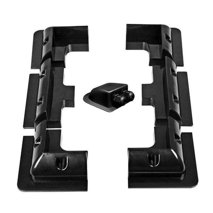 7PCS Solar Panel Corner Mounting Brackets Kit Vehicle Roof Mount Caravan Boat RV - Aimall