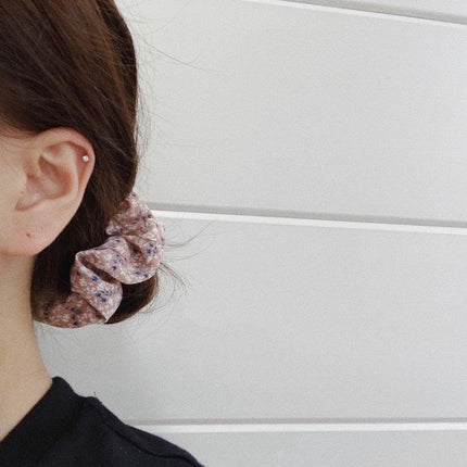 Fresh Hair Accessories Printed Hair Band Hair Rope Hair Ring Elastic Headband - Aimall
