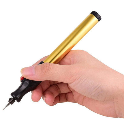 Tool Ceramic Metal Wood Engraving Pen Glass Electric Micro Engraver Diamond - Aimall