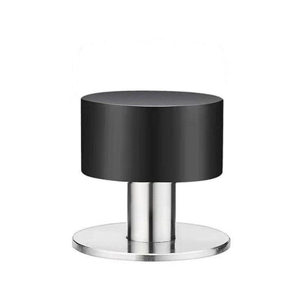 Non Punch Door Stopper Self Adhesive Heavy Duty Stainless Steel Rubber Stopper - Aimall