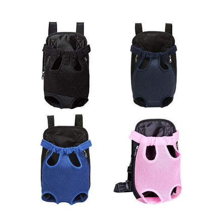 L Size Pet Carrier Dog Cat Puppy Front Back Backpack Shoulder Carry Sling Pouch Bag - Aimall