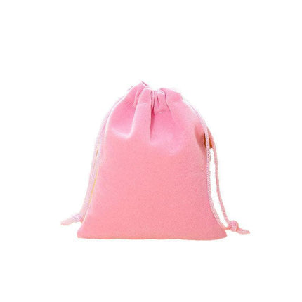 50X Small Velvet Cloth Drawstring Bags Gift Bag Jewelry Ring Pouch Earring Favor 7x9 - Aimall