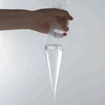 100 Clear Cello Cone Bags Easter Lollies Lolly Favours Candy Treat STOCK - Aimall