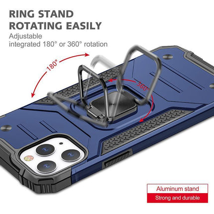Blue Case For iPhone 13 12 11 Pro Max XR X XS 7 8 PLUS Shockproof Rugged Cover - Aimall