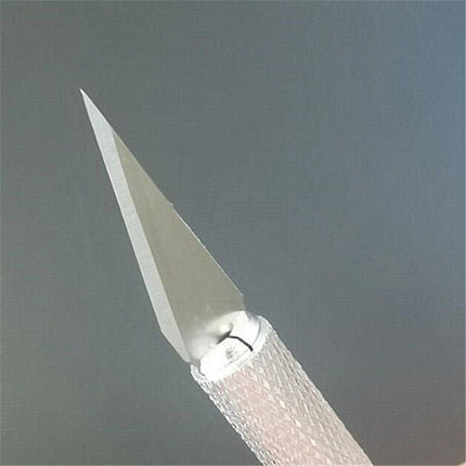 100x #11 Knife Replacement Blades ForExacto Carbon Steel Hobby Arts Craft Tool - Aimall