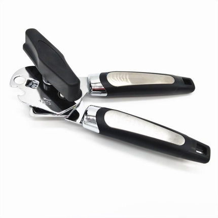 3-in-1Can amp Bottle Opener Classic Stainless Steel Manual Heavy Duty Can Opener - Aimall