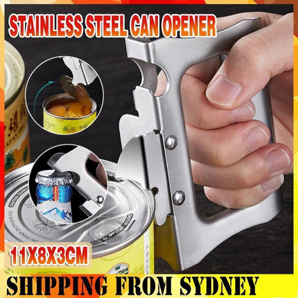 Manual Can Opener Stainless Steel Japanese Can Opener Kitchen Accessory - Aimall